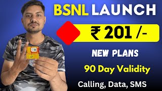 BSNL New Rs201 Plan Details  Bsnl 90 Days Validity Plan  Bsnl GP2 Customer Plans😃😃 [upl. by Revert]