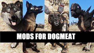 Fallout 4  Seven Great Dogmeat Mods [upl. by Suiremed]