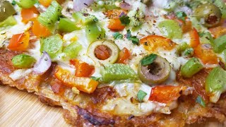 Hash Brown croustillant cheese Hash Brown pizza petitdéjeuner shorts [upl. by Aikimat623]