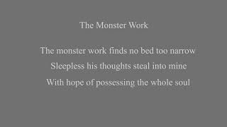 quotThe Monster Workquot  Poetry by two Christian pilgrims [upl. by Eiryk]