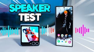 Samsung Galaxy Z Fold 6 amp Flip 6 Speaker Test [upl. by Notsyrb]