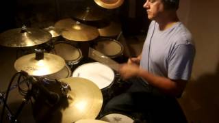 Earth Wind amp Fire  Shining Star drum cover by Steve Tocco [upl. by Odo]