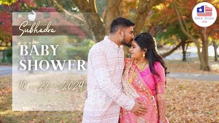 SUBHADRAs  BABY SHOWER  SONG  10272024  NEW YORK  UMIYA STUDIO USA [upl. by Oster891]