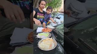 Channi Pishori Chicken Dwarka yt shorts streetfood nonveg kebab chickenlover [upl. by Trammel]