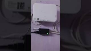 Airtel Xstreme Air Fiber  wifi internet airtelxstreamairfiber airteljio shorts youtubeshorts [upl. by Weld759]