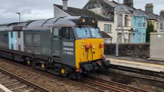 50008 Thunderer Hanson amp Hall at Dockyard station 30924 [upl. by Studley]