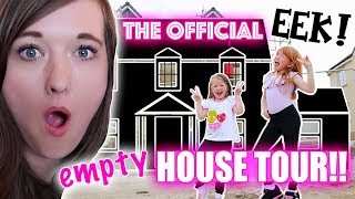 THE OFFICIAL EMPTY NEW HOUSE TOUR [upl. by Mitran]