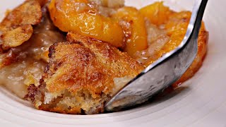 Peach Cobbler  Peach Cobbler Recipe Soulfoodsaturday [upl. by Leasia905]