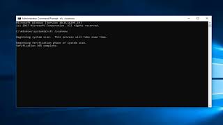 How To Run Sfc Scannow Command In Windows 10 Tutorial [upl. by Crawford]