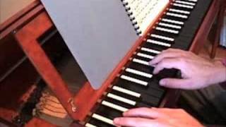 Prelude from Bach Cello Suite in G on Clavichord [upl. by Anires372]