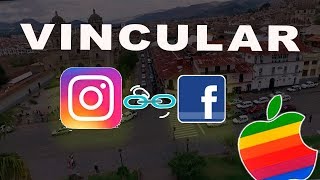 Como vincular Instagram con Facebook desde el telefono [upl. by Aihsetel]