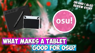 osu What makes a tablet good GAOMON S620 review and comparison [upl. by Aramenta]