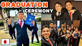 Graduation Ceremony 2024 Japanese Language School  Students Life in Japan Kobe Japan [upl. by Hercule]