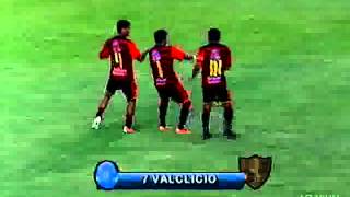 Campeonato Cearense  Guarani de Juazeiro vira sobre o Ceará 2 x 1  08022015 [upl. by Karlow]