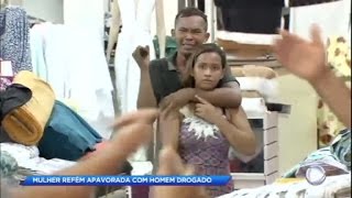 Drogado homem faz mulher refém no Pará [upl. by Yehs]