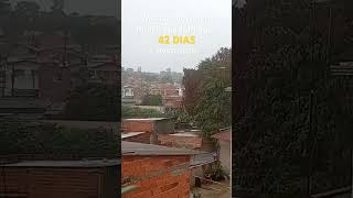 Volta a chover em Piracicaba após 42 DIAS [upl. by Cooe332]