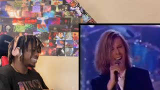 WHAT HE SAID DAVID BOWIE  THIS IS NOT AMERICA LIVE REACTION [upl. by Darahs]