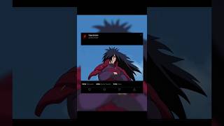 IAM THE GHOST OF THE UCHIHA shorts madara anime [upl. by Anwahsat861]