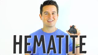 Hematite The Ultimate Grounding Stone 💪 Healing Benefits  Affirmation [upl. by Georgeta]