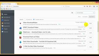 How To Install DownloadHelper in Firefox [upl. by Casia]