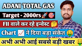 Adani Total Gas share latest news today Adani Total Gas stock latest news today ATGL share price [upl. by Iel]