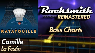 Camille  Le Festin  Rocksmith® 2014 Edition  Bass Chart [upl. by Nillek]