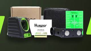 Nivela laser Huepar BOX1G [upl. by Gautious832]