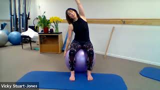 Pilates swiss ball class 1 hour [upl. by Ultima993]