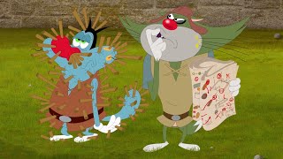 THE SIEGE  Oggy and the Cockroaches S05E14 BEST CARTOON COLLECTION  New Episodes in HD [upl. by Aihsiyt600]