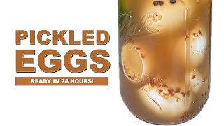 Pickled Eggs Recipe  Ready in 24 Hours  Muhammed the Egyptian Cook [upl. by Shelbi]