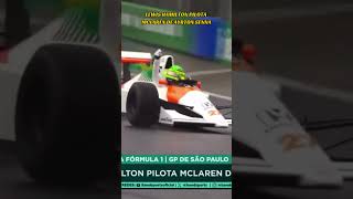 🏁 LEWIS HAMILTON PILOTA MCLAREN DE AYRTON SENNA automobilismo [upl. by Muryh630]