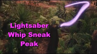 Star Wars The Acolyte LIGHTSABER WHIP First Footage [upl. by Haziza]