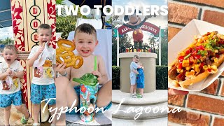 2 TODDLERS IN TYPHOON LAGOON  Disney World Adventure September 2024 [upl. by Liamaj851]