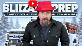 Blizzard Prep 10 MustDo Truck Steps for Every Man  Ultimate Guide [upl. by Akehsat]