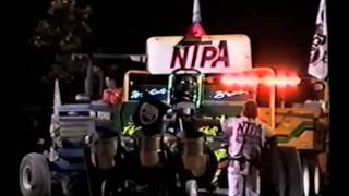 Tractor Pulling Accident  Walsh Bros 1998 [upl. by Aikemahs247]