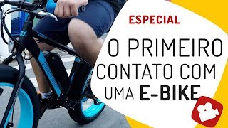 A primeira vez com uma bicicleta elétrica Pedaleria [upl. by Phipps185]