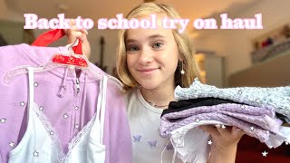 Back To School Try On Clothing Haul 2020 [upl. by Acnalb]