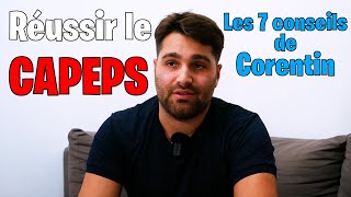 Réussir le CAPEPS les 7 conseils de Corentin [upl. by Justinian]