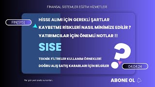 SISECAM  YÜKSELİŞ TRENDİ NE ZAMAN BAŞLAR  Sise Borsa Hisse Senedi Analizi [upl. by Anaila]