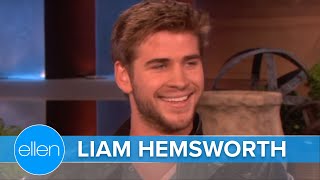 Liam Hemsworths First Appearance on The Ellen Show Full Interview [upl. by Wilen850]