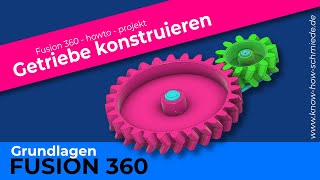 Fusion 360  HeliCal Getriebe konstruieren für 3D Druck  Zahnräder mit Heli Cal Plus PlugIn [upl. by Couture]