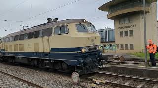 Abtransport der BR650 Wieslauftalbahn durch RailAdventure Abfahrt in Schorndorf 13112024 [upl. by Shriner79]