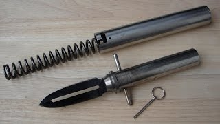 Making the second Ballistic Knife quotSpeznasquot Prototype [upl. by Sauer]