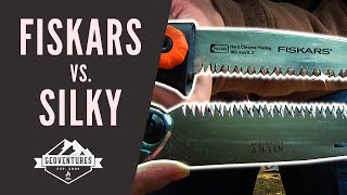 Fiskars SW 73 vs Silky Pocketboy  2 Sägen im Vergleich [upl. by Haraz]