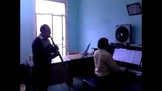 RimskyKorsakov Clarinet Concerto with Piano [upl. by Stefan13]