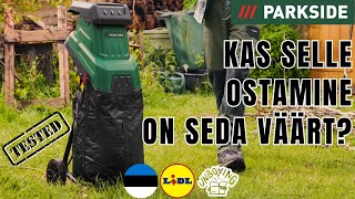 OKSAPURUSTAJA Parkside PMH 2400 C3 EESTI KEEL ESTONIAN LIDL [upl. by Prader]