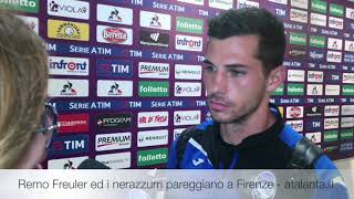 Remo Freuler ed i nerazzurri pareggiano a Firenze [upl. by Otreblon153]