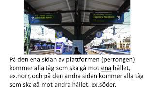 En text på lätt svenska  SFI  Hur köper man biljett för tåg och buss [upl. by Vidovic]