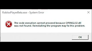 opengl32dll Error Fix ValorantFortnitePubg games amp Program [upl. by Illac]