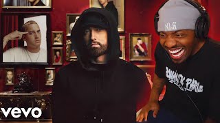 SLIM SHADY IS REALLY BACK  Eminem  Houdini REACTION [upl. by Butler613]